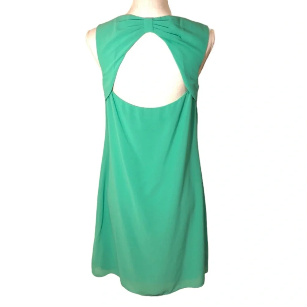 A Byer Green Sheath Dress